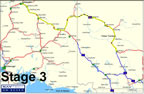 Stage 3: Fairbanks, AK - Boundary - Dawson, YT - Carmacks, YT
