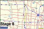 Stage 8: Fargo, ND to Soiux Falls, SD